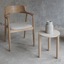 Romilda Teak Wood Armchair